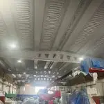 Aislamiento con espuma en naves